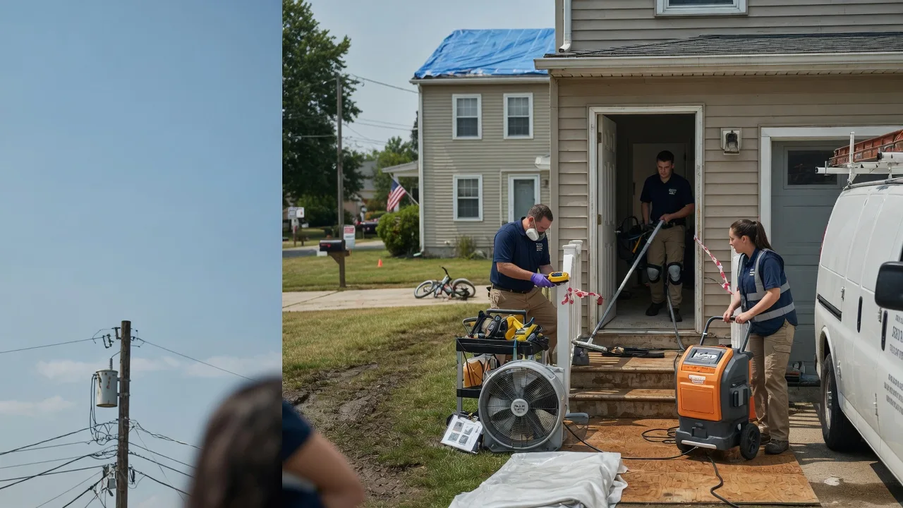 Water Damage Repair in West Salem, IL near me